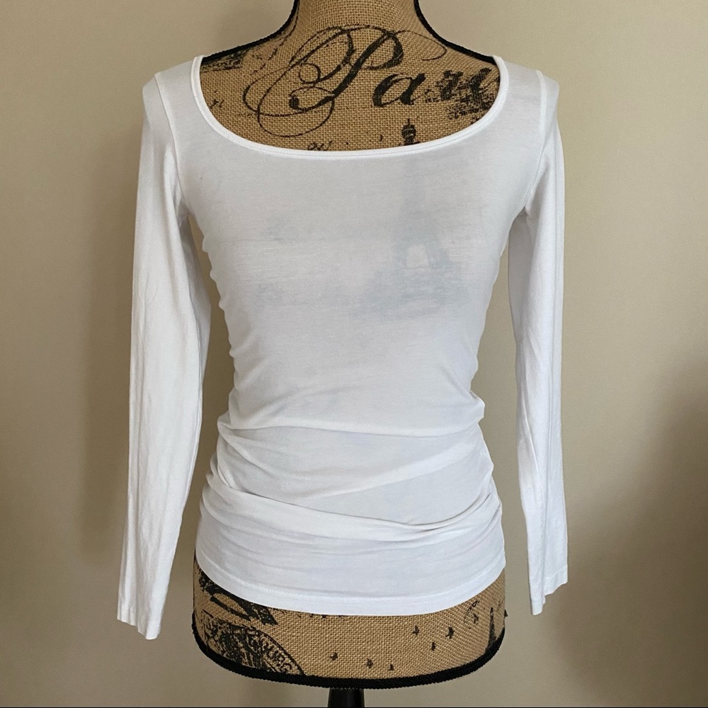 Vero Moda Long Sleeve White Top